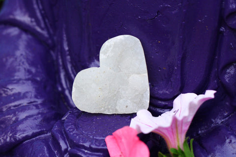 Clear Quartz and Calcite