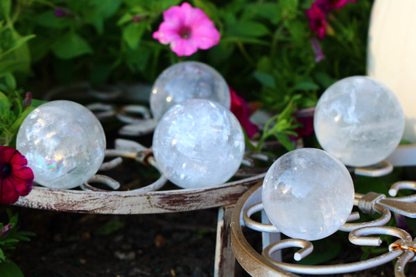 Optical Calcite Spheres