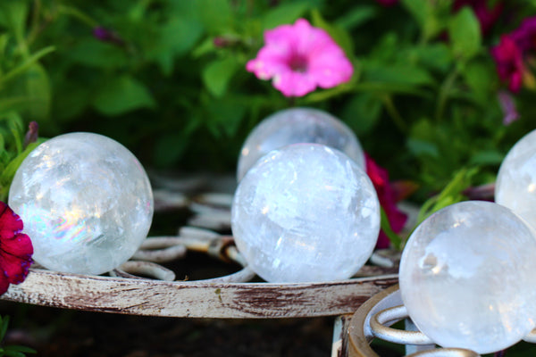 Optical Calcite Spheres