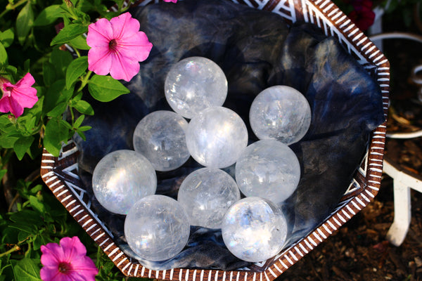 Optical Calcite Spheres