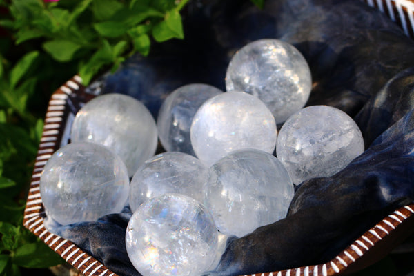 Optical Calcite Spheres