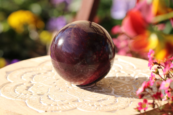 Rainbow Fluorite Sphere