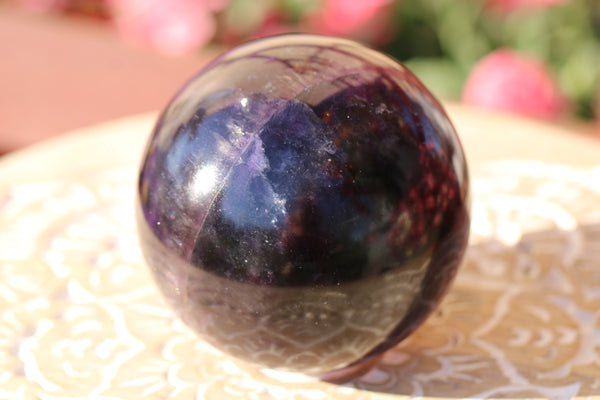 Rainbow Fluorite Sphere